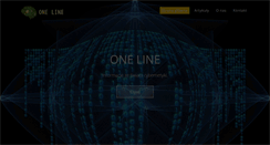 Desktop Screenshot of one-line.pl